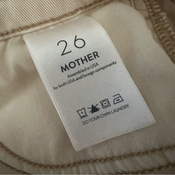 Mother Denim the Swooner Pixie Roller Flood Wide Leg Shootin’ the Breeze Size 26 - Picture 6 of 9